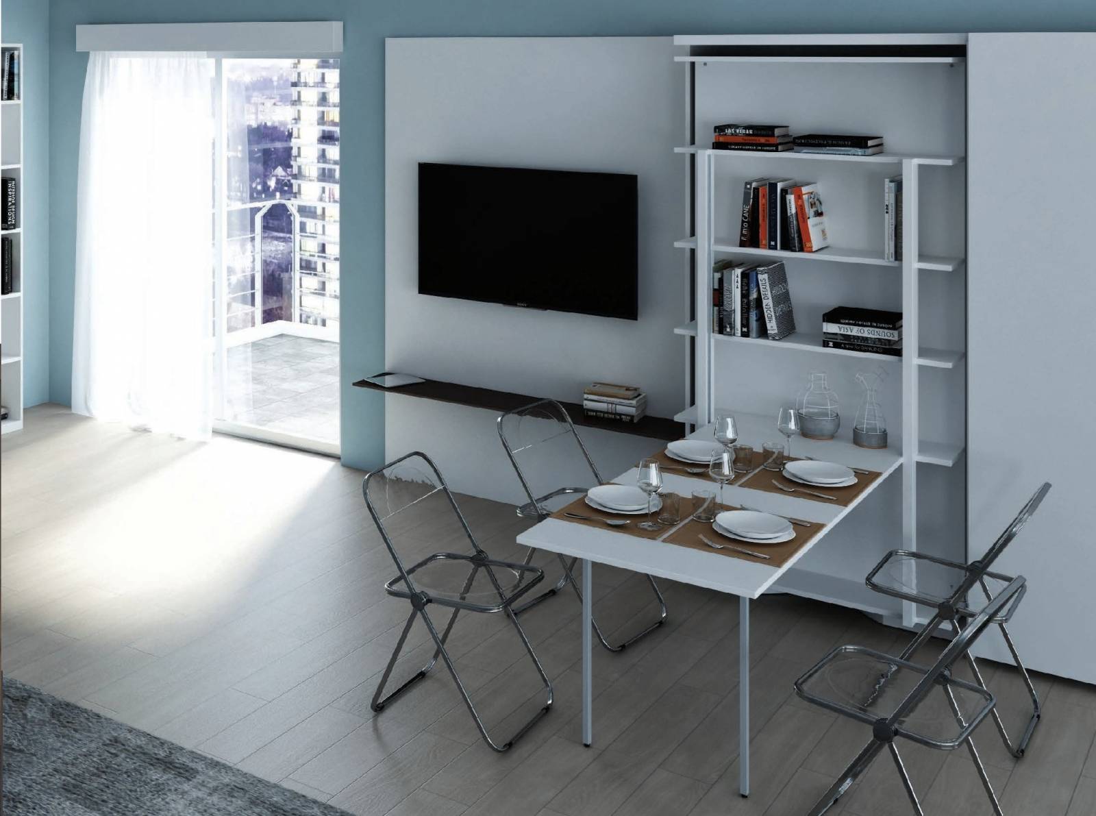 Lit Escamotable Pivotant 90x200 cm : L’Allié Multifonction pour Optimiser Votre Espace à Lille