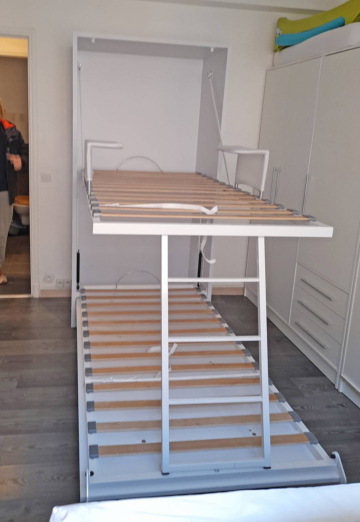 lit superposé escamotable Var