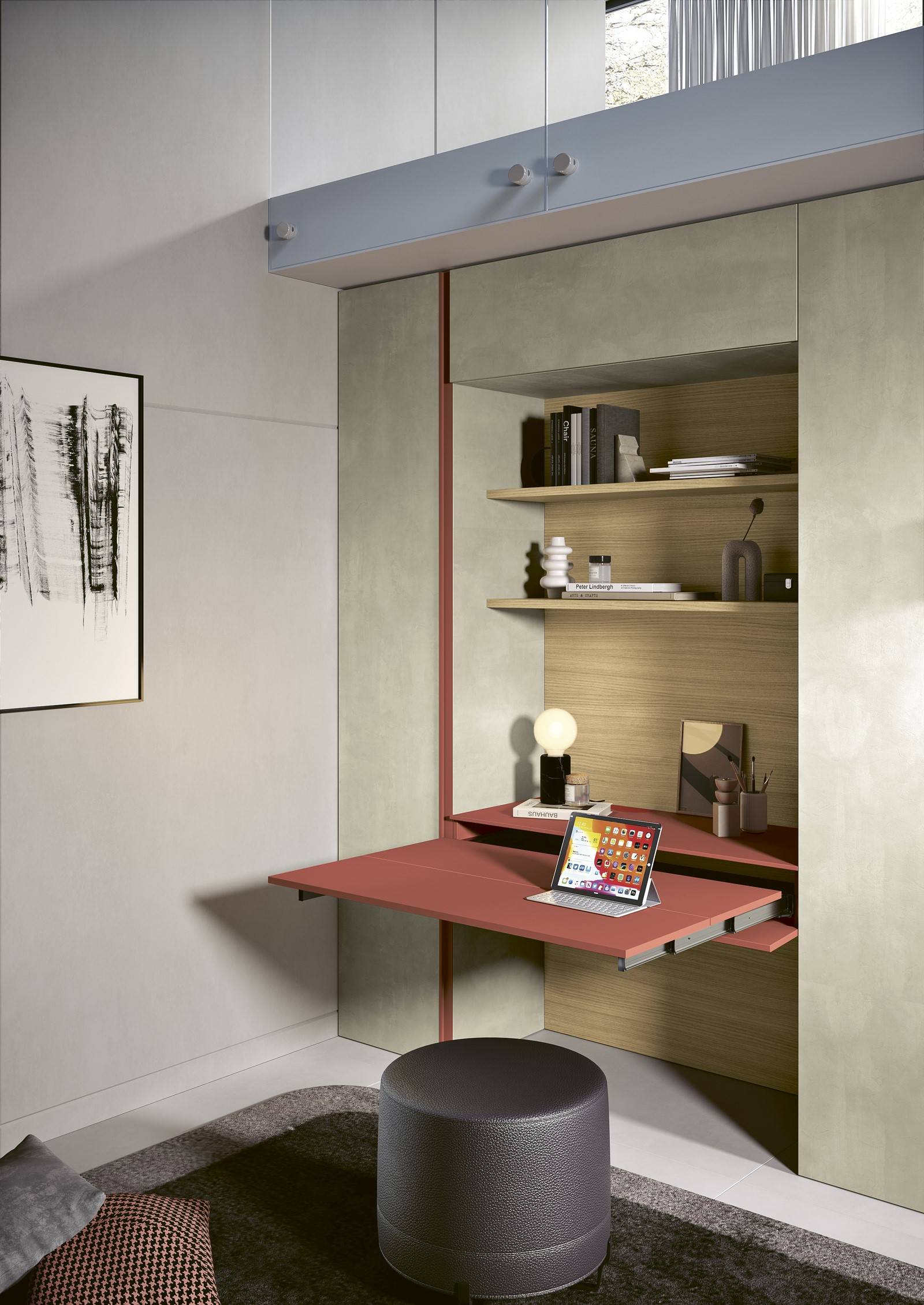 Photo d'une table lunch escamotable à commander et faire livrer à Paris 75