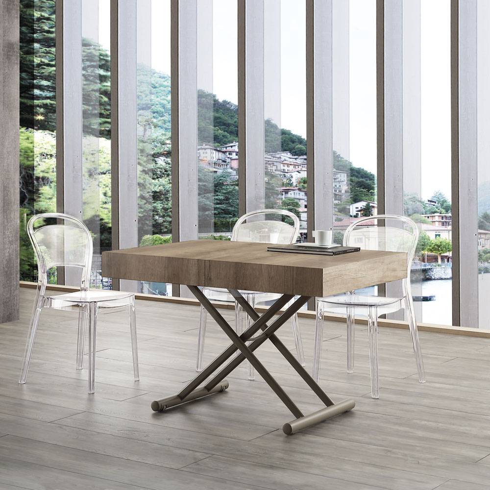 able transformable 120x80 relevable extensible finitions CHENE/TAUPE – Idéale petit espace, à saisir près de Cassis