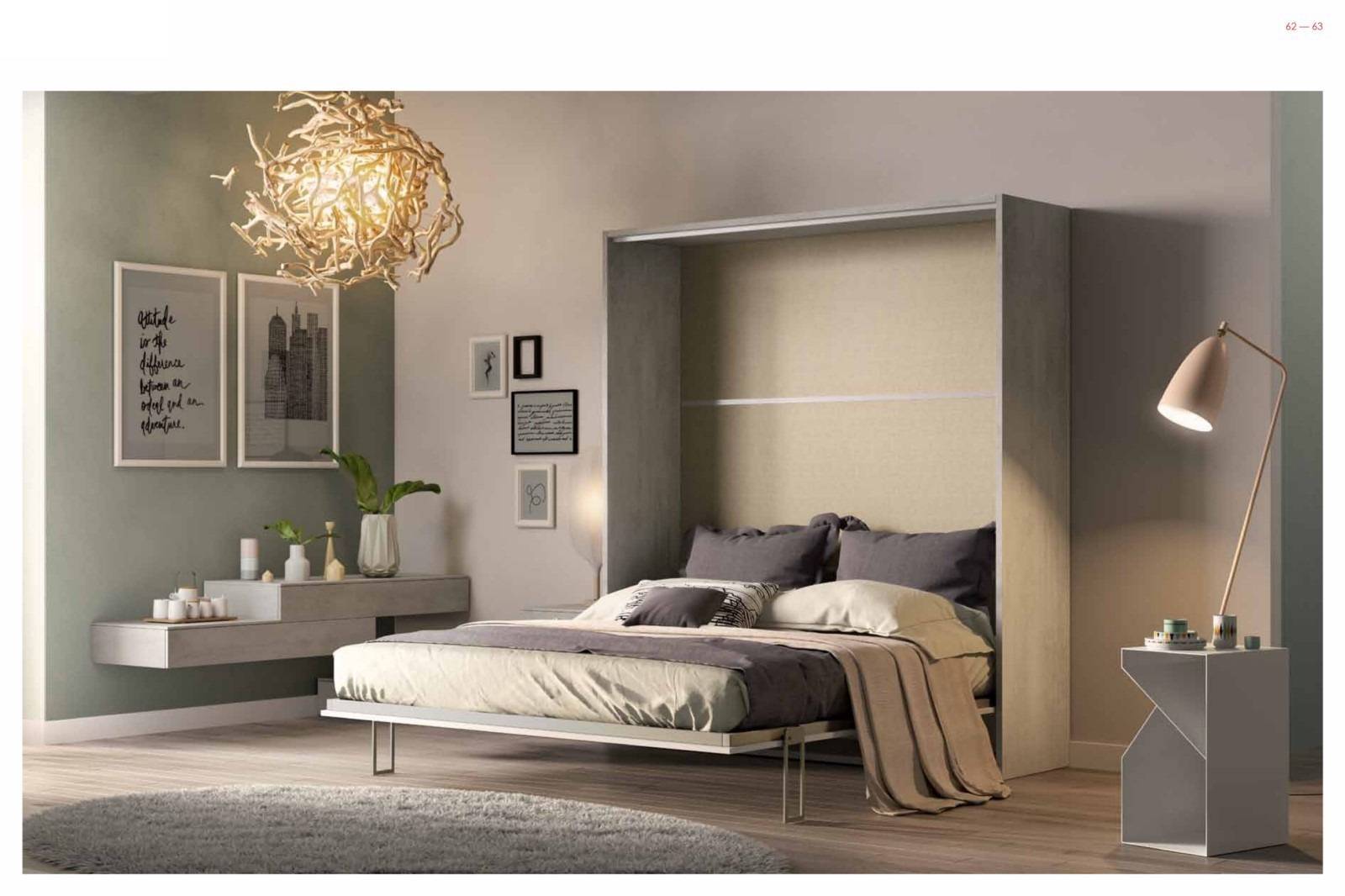 Exemple de modèle de lit double relevable 160X200 livrable à La Seyne sur Mer dans le 83