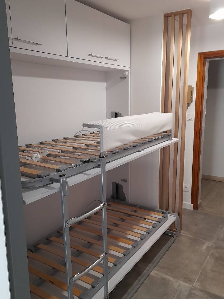 Acheter un lit escamotable superposé pour coucher deux personnes près de Hyères dans le 83