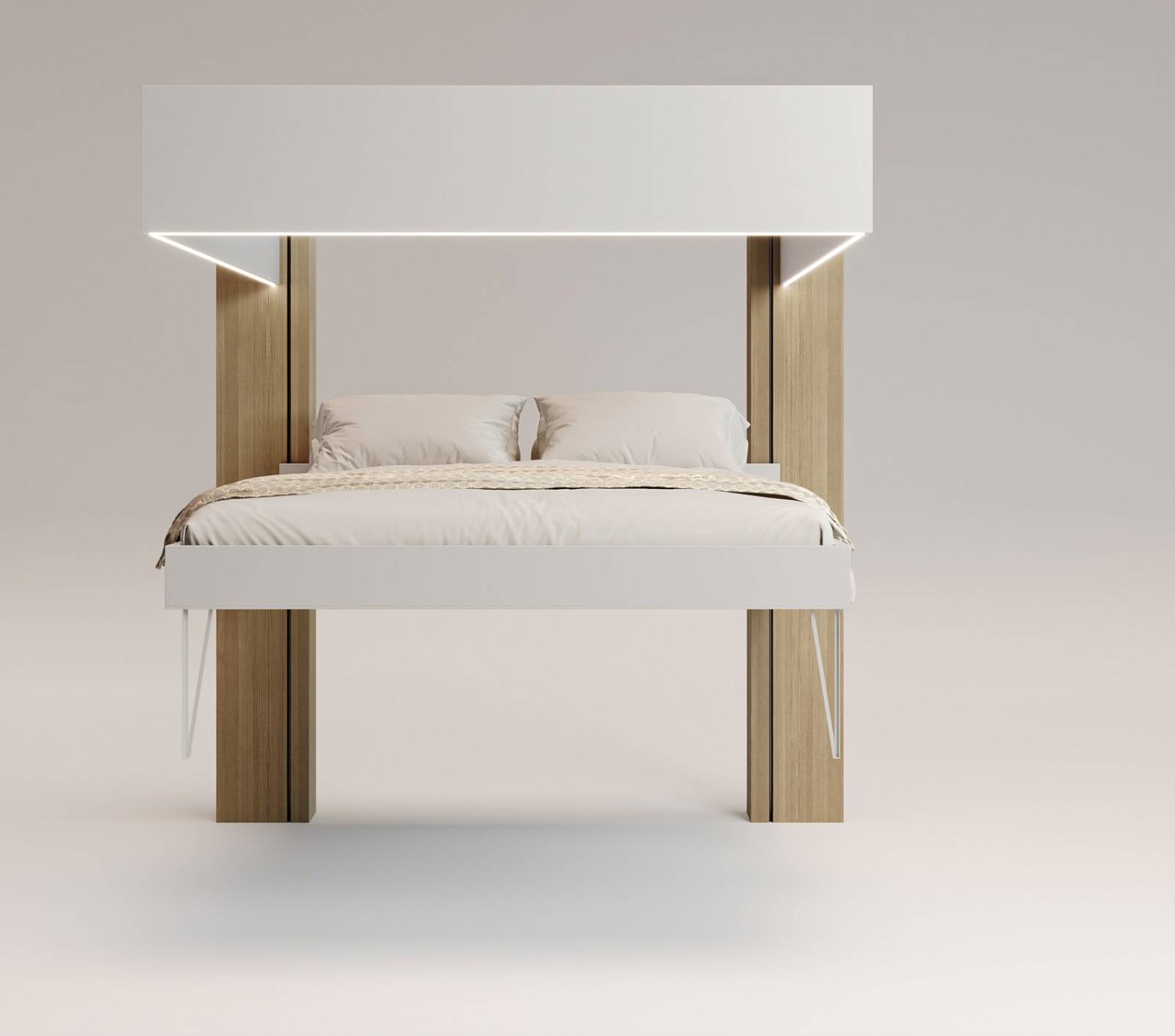 Gain de Place ! Lit Plafond Électrique 160x200 en vente sur la Côte d’Azur non loin de Nice