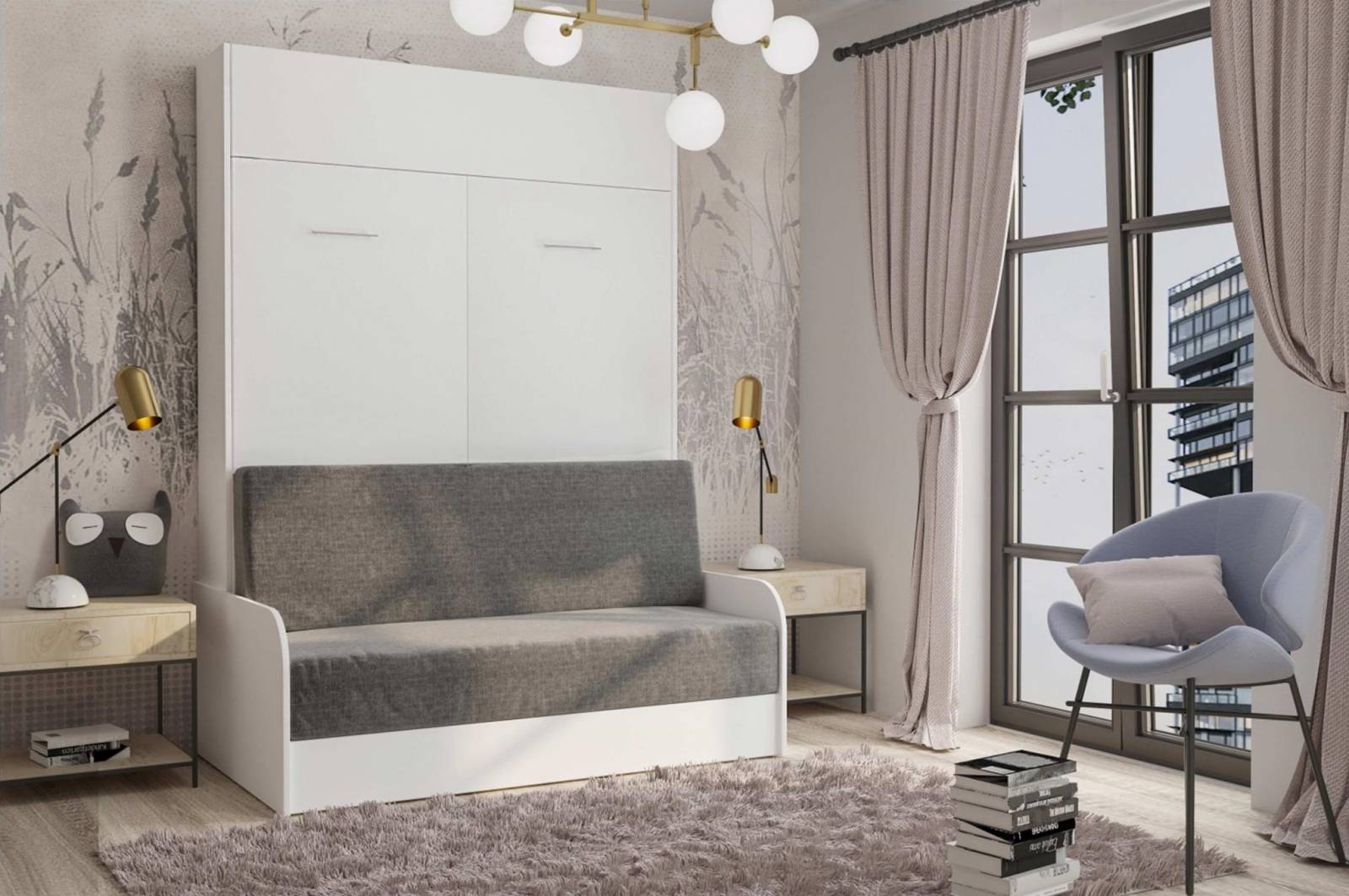 1 lit escamotable avec canapé SOLDE 1490 € !