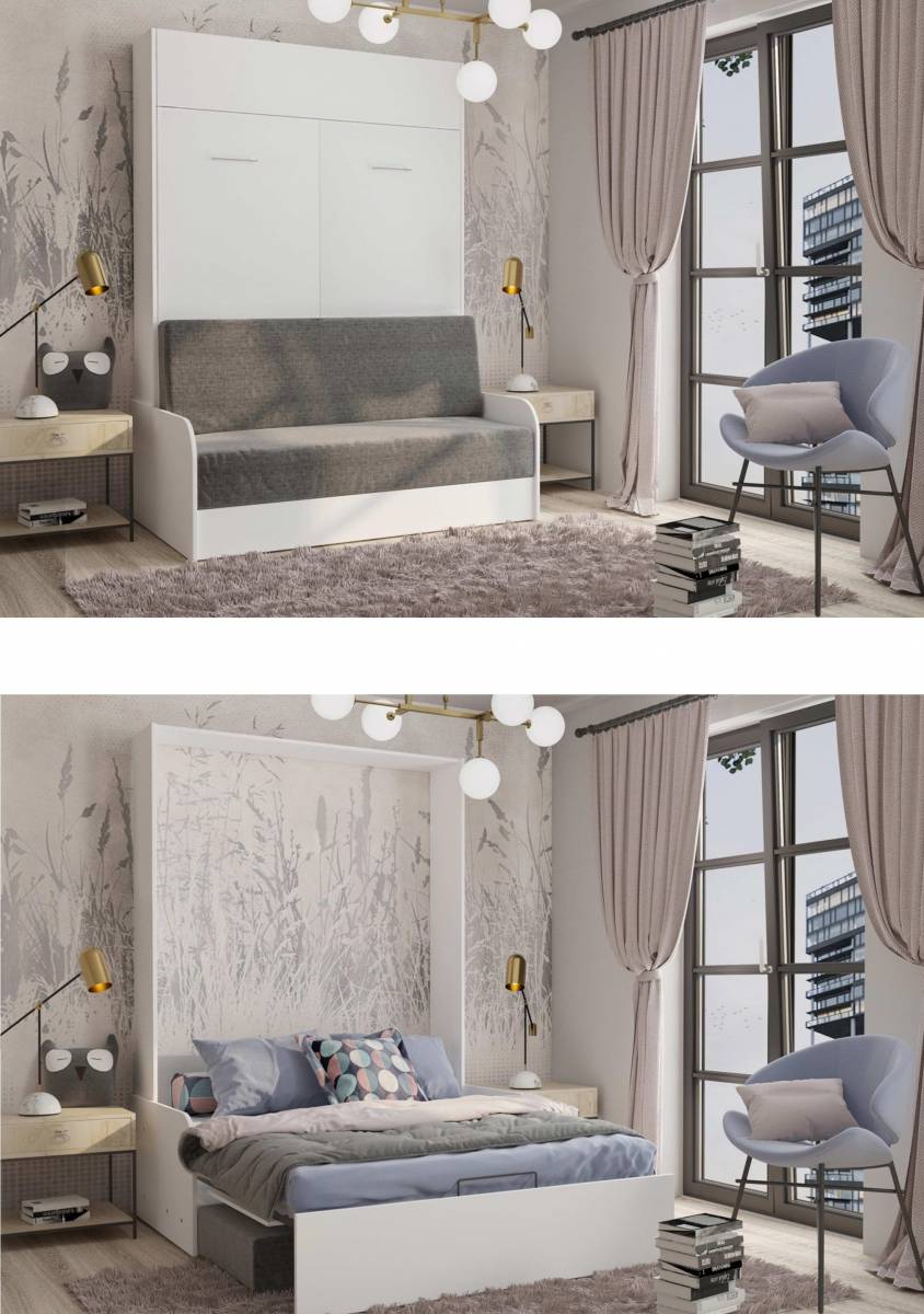 1 lit escamotable avec canapé SOLDE 1490 € !