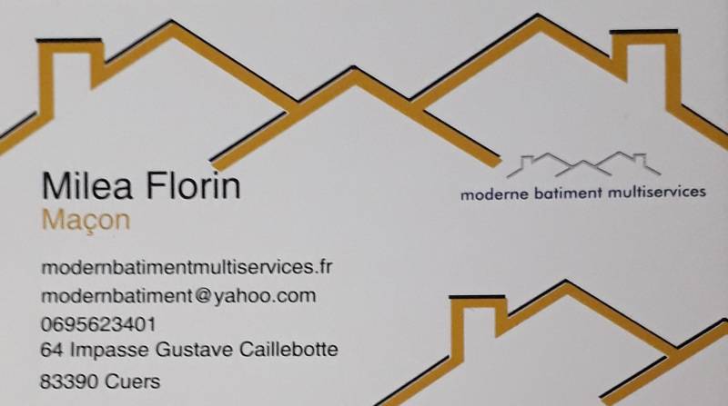 technicien second oeuvre La crau dans le Var Modern Bâtiment entreprise de multi-services pour construction et rénovation