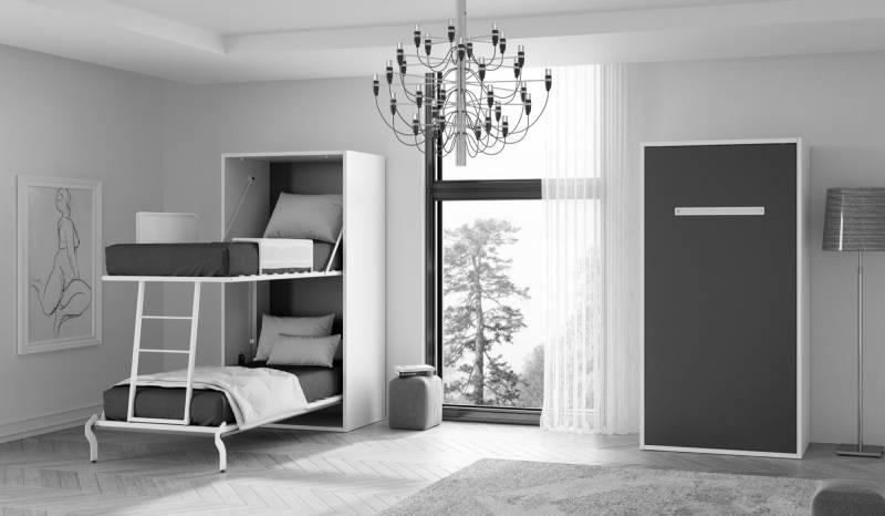 lit superposé escamotable gain de place Toulon