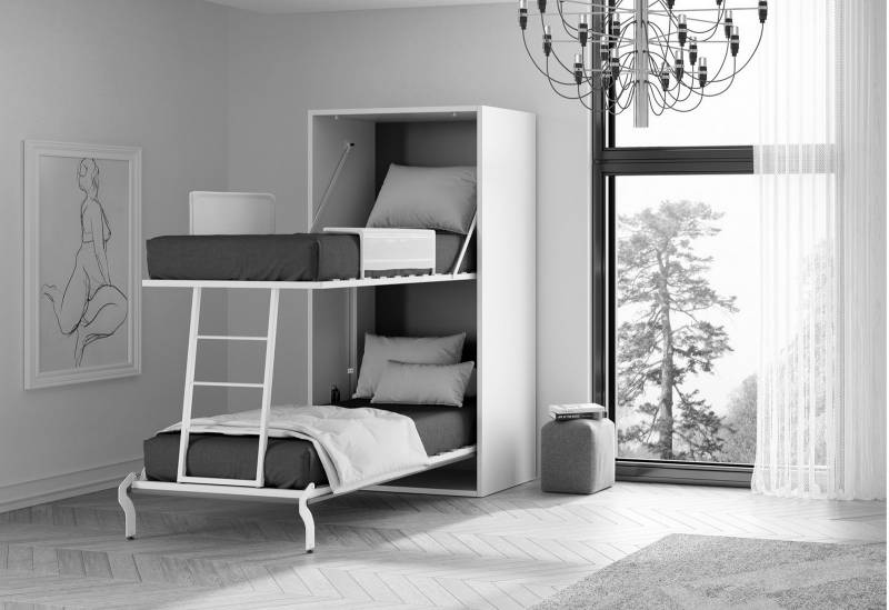 lit superposé escamotable gain de place Cassis
