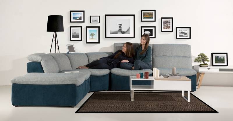 Canapé modulable en disposant les modules différemment à tout moment selon votre volonté à côté à Saint-Cyr-sur-mer proche de Bandol.