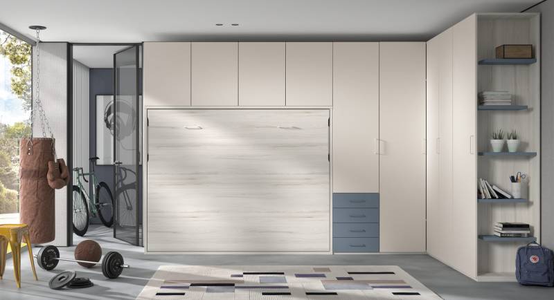 Lit escamotable Horizontal 140