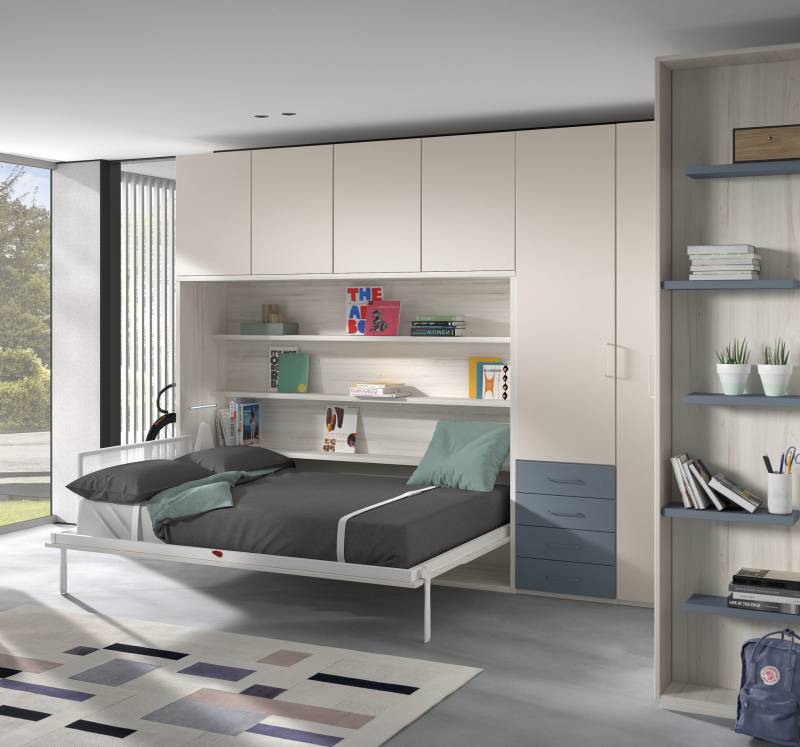 Lit escamotable Horizontal 140