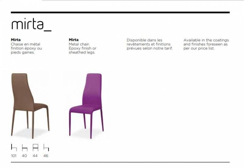 Chaise PERSONNALISABLE 