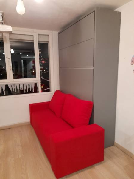 Lit convertible avec canapé synchronisé Paris